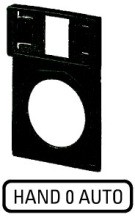 EATON Q25TS-197 Einlegeschild m. Traegerpl. Q25