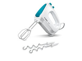 BOSCH BSHG CP MFQ2210D Handmixer,375W,4Stufen,Turbo,weiss-blau