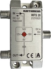 KATHREIN WFS 28 Fernspeise-Weiche,5-2150MHz,F-Connectore