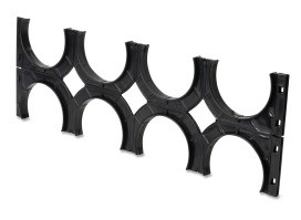 DIETZEL KSA 110/8 D Kabelschutzrohr Abstandhalter, schwarz