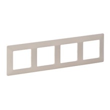 LEGRAND 754044 Vlife 4Fach Rahmen MW