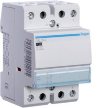 HAGER ESL241 Schütz 40A, 2O, 12V