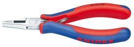 KNIPEX 36 12 130 Elektro-Bestückungszange spiegelp.130mm