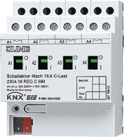 JUNG 2304.16REGCHM KNX Schaltaktor 4-fach C-Last