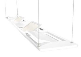 OSRAM 73244 SILENTO LUNGO WT 30W LED Pendelleuchte SILENTO POCO 30W 1500l