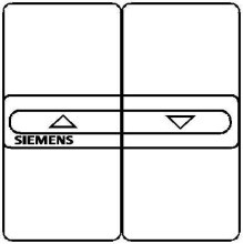 SIEMENS LP 5TG7143 Delta Style Wippe Jalousie Serie tws