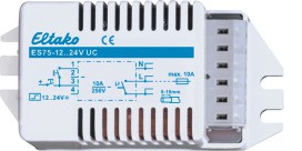 ELTAKO ES75-100-12..24V UC ktronischer Stromstoßschalter,1 Schließer 10A/250V AC