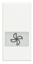 BTICINO HD4921LE Symbolwippe Ventilator white