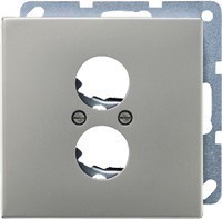 JUNG ES2962-2 Abdeckung f.2 Kleinsteckdosen