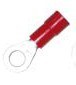 HAUPA 260651 Ringkabelschuh rot isoliert 0,5-1,0 M3 PVC