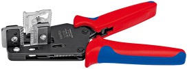 KNIPEX 12 12 02 Praezisions-Abisolierzange mit Formmesse