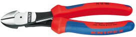 KNIPEX 74 12 180 Kraft-Seitenschneider poliert 180mm