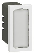 LEGRAND 078551 MSC Signal 1fach 12-24V 1md weiss