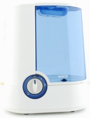 WICK Warmluftbefeuchter b.50m²,365W,4L.,ws-bl