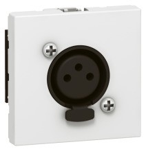 LEGRAND 078755 MSC XLR-Buchse 3polig 2mod weiss