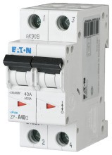 EATON ZP-A40/2 Ausschalter 230/400V 40A 2-polig 2TE