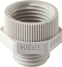 JACOB M12M16PA Erweit.Sechskant,PA,M12x1,5 M16x1,5