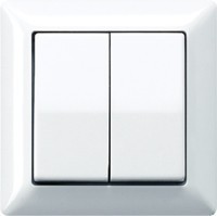 JUNG AS590-5WW Abdeckung f.Serienschalter