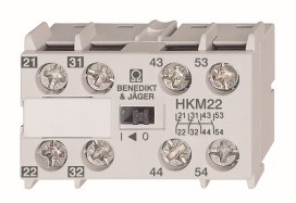 BENEDIKT&JAEGER HKM22 Hilfskontaktblock 2S + 2O K1-09/12D10