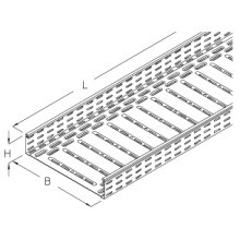 DIETZEL RG 85-40S Kabelrinne svz. L=3m B=0,4m