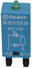 FINDER 99.80.9.024.99 Led+Freilaufdiode 6-24VDC