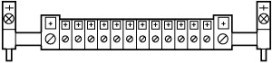 EATON N43RS18 N-Schiene für Gehaeuse CI