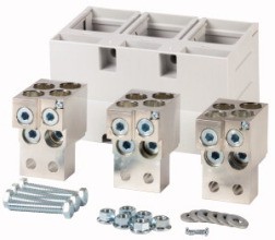 EATON enthÃ¤lt Teile fÃ¼r eine Schalterseite oben oder unten fÃ¼r 3- bzw. 4-polige Schalter. Serienm
