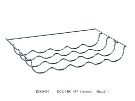 BOSCH BSHG KSZ10030 Flaschenablage für Standgeräte, chrom
