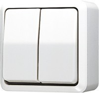 JUNG 607AWW Wippschalter Kreuz