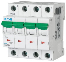 EATON PLSM-C6/4-MW LS 6A/4-pol/C 10kA