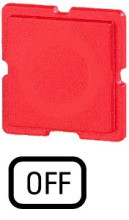 EATON 217TQ25 Tastenplatte rot, OFF
