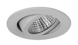 BRUMBERG 12461253 LED-Einbaustrahler 350mA,6W,d2w,alu