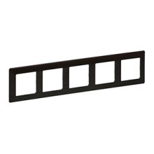 LEGRAND 754175 Vlife 5Fach Rah. Dark Wood