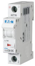 EATON PLS6-C50-DC-MW LS 50A/1-pol/C DC 6kA