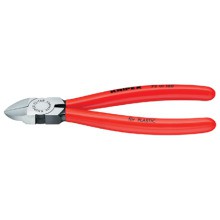 KNIPEX 72 01 140 Kunststoff-Seitenschneider poliert 140mm