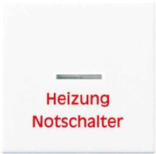 JUNG A590HSW Wippe Heizung Notschalter