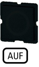 EATON 172TQ25 Tastenplatte schwarz, AUF