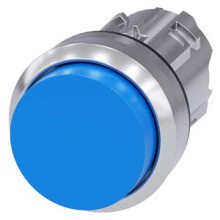 SIEMENS CP 3SU1050-0BB50-0AA0 DRUCKTASTER, BLAU