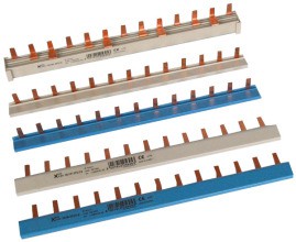 EATON Z-SV-10/N-1TE/13 Blockverschienung 13TE(Stift)Endk.10mm²,50A,1-ph ger.blau