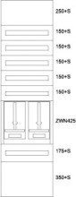 EATON BPZ-MES-TN-600/20-2Z Zaehlerverteiler-Montageeinsatz Tirol