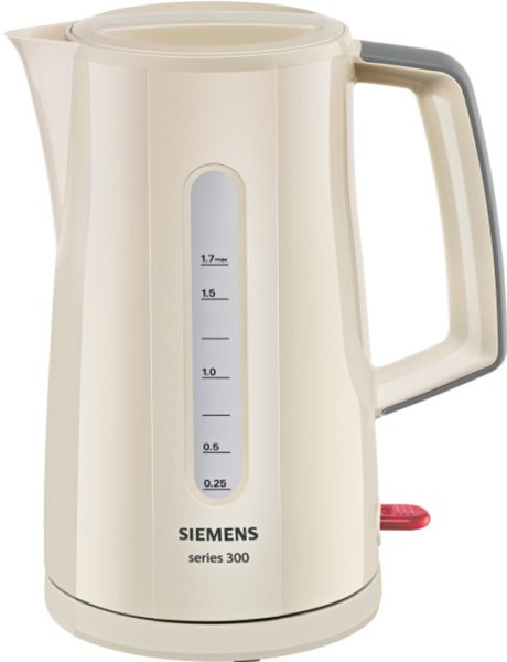 SIEMENS BSHG CP TW3A0107 Wasserkocher 2400 W - creme-grau
