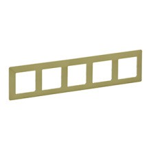 LEGRAND 754085 Vlife 5Fach Rahmen Limone