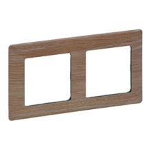 LEGRAND 754182 Vlife 2Fach Rah. Light Wood