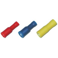 HAUPA 260444 Rundsteckhülsen gelb isoliert4,0-6,0/5 mm PVC