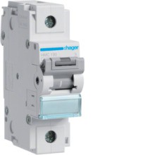HAGER HMC190 Leistungsschalter MCB 1P 15kA C-100A 1,5