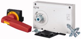 EATON NZM4-XTVDVR-60 Türkuppldrehgriff Rot-Gelb max 60mmAchs