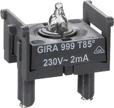 GIRA 099900 Glimmlampenelement 2 mA Zub.