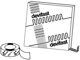 DEVI 19808234 DEVIfast Montageband 5m verzinkt