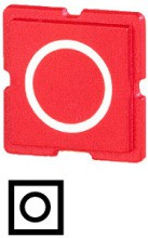 EATON 10TQ25 Tastenplatte rot, O