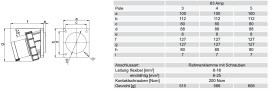 PC ELECTRIC 733-6 Anbaugeraetest.schrae.63A 3p 6h IP67 TWIST